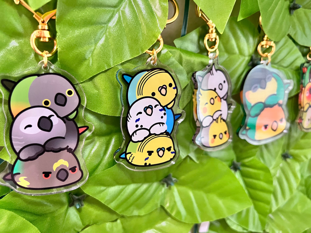 Chubby Bird Keychains Are Here!