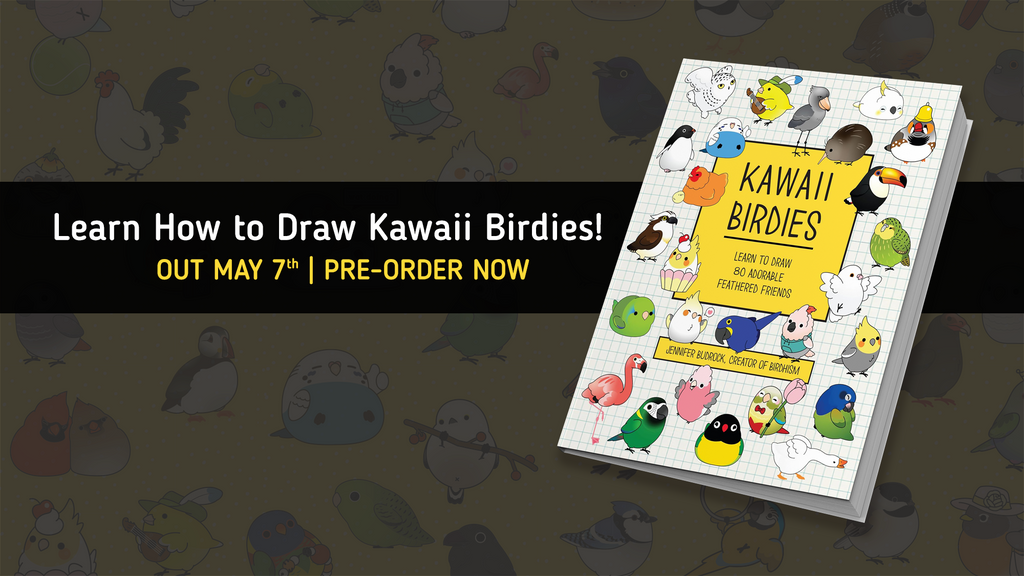 Kawaii Birdies Book by Birdhism
