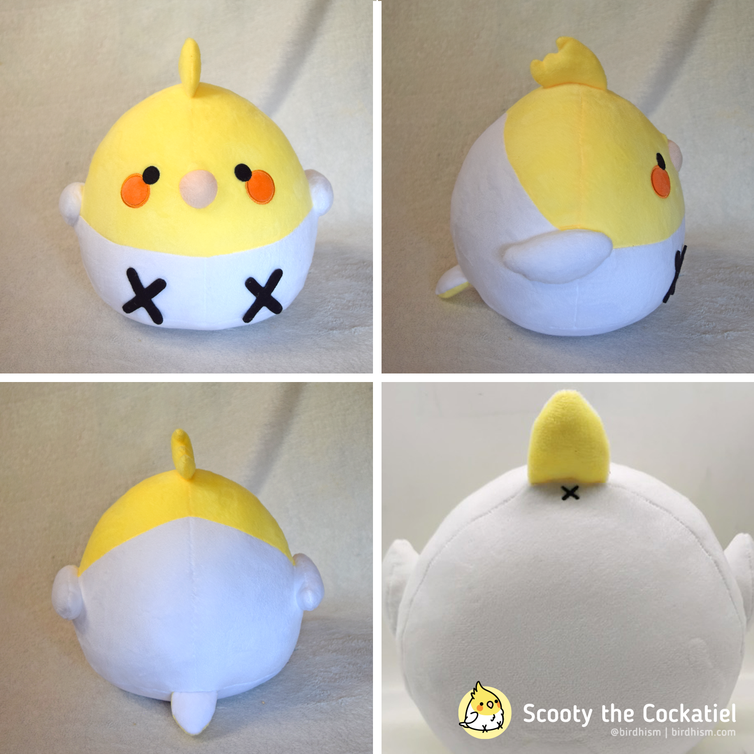 Chubby Bird Plushies