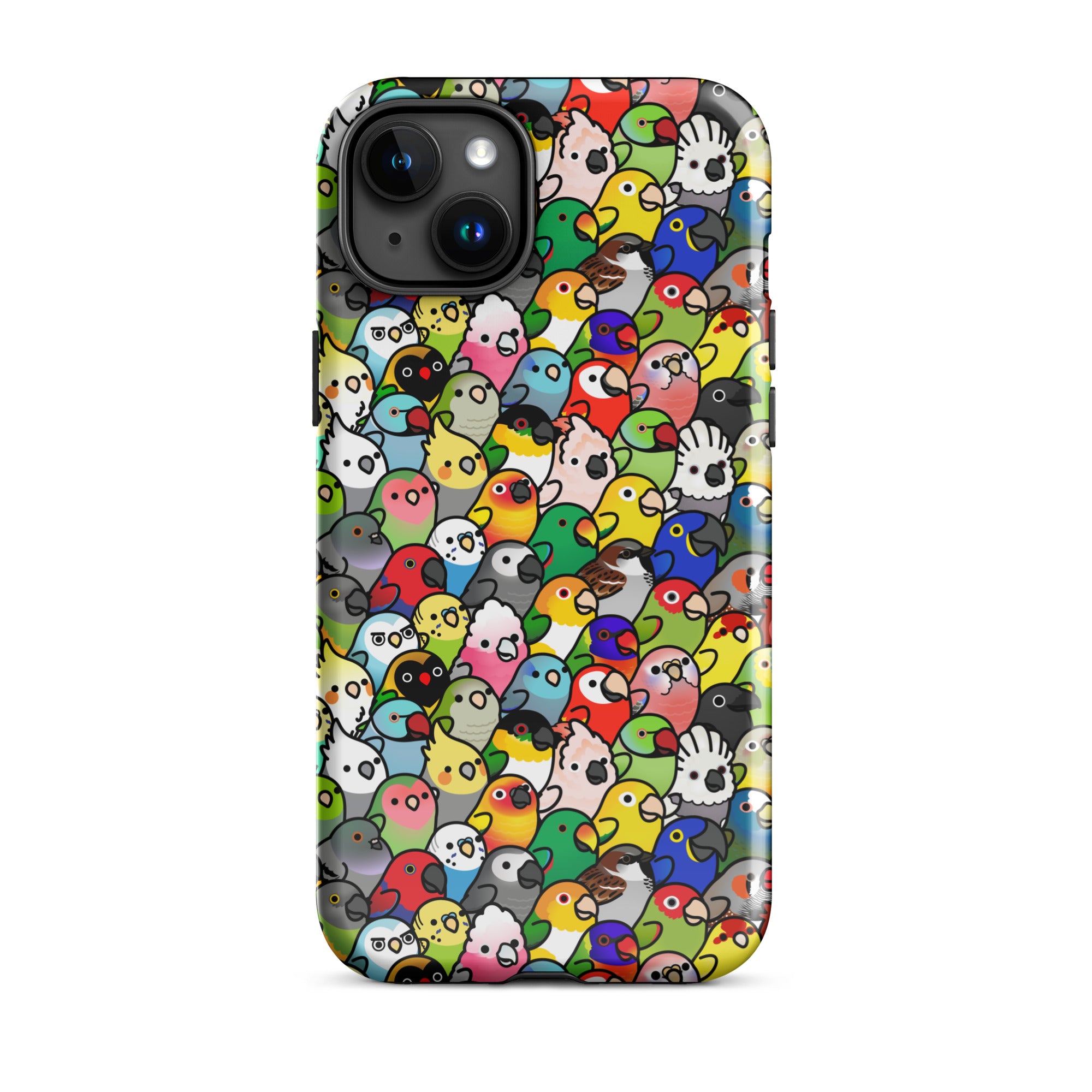 Everybirdy Pattern 2023 Tough Case for iPhone Everybirdy Pattern 2023 Tough Case for iPhone